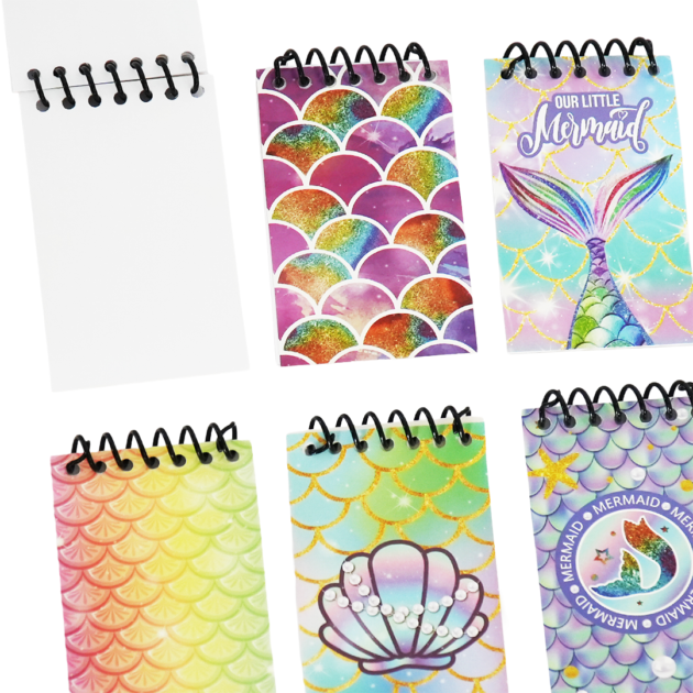 Calepins sirènes x8