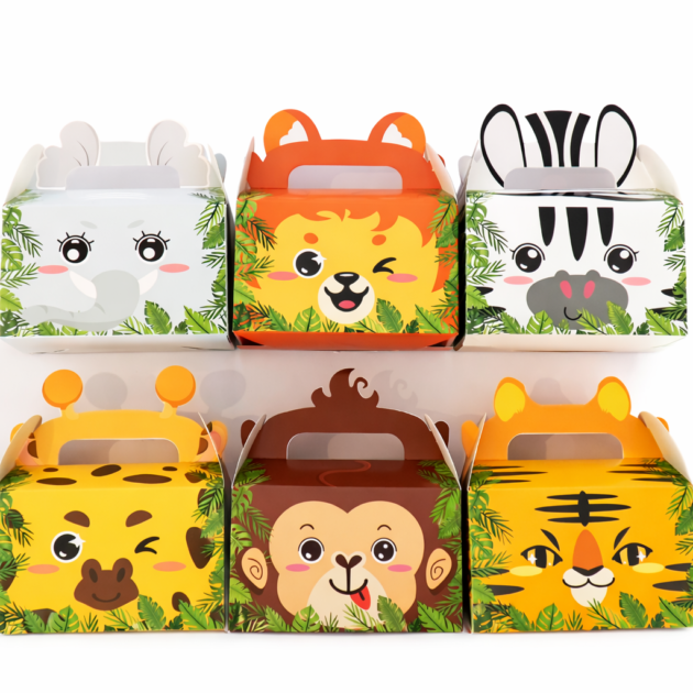 Boites à gouter animaux x12