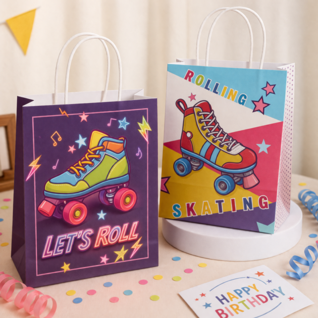 Sacs cadeaux Roller x10