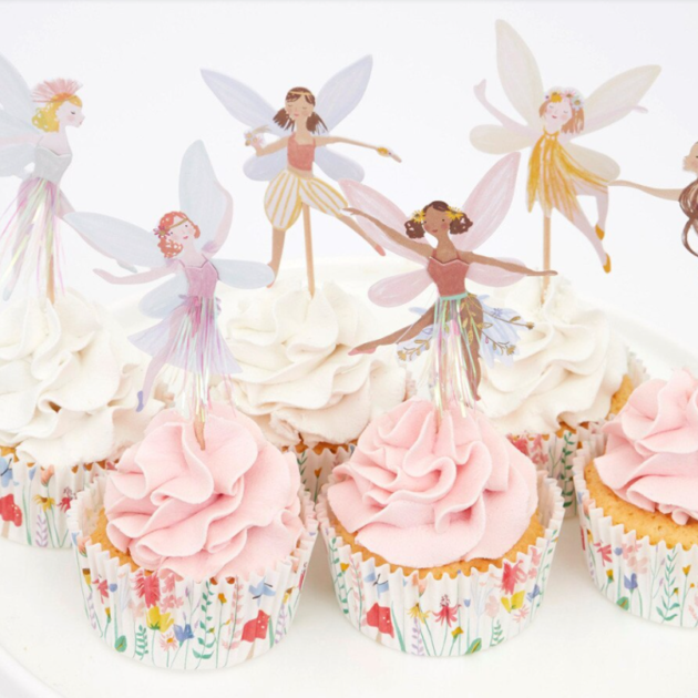 Cupcake kit fées (x24 toppers)