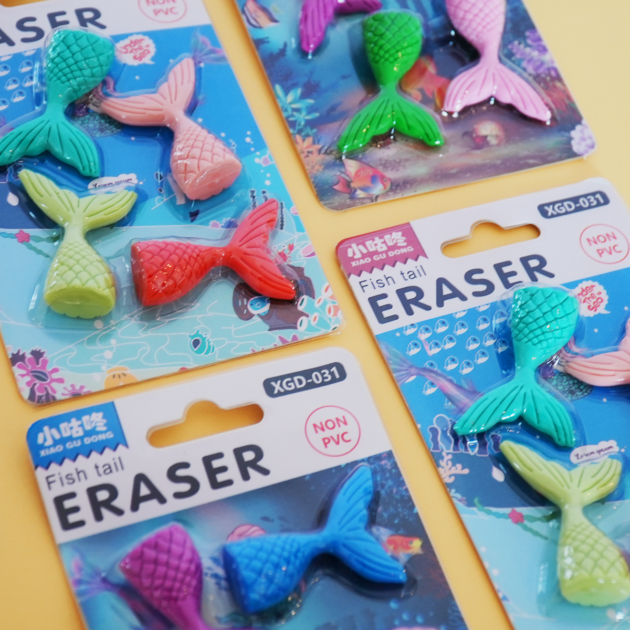 Gommes queue de sirène