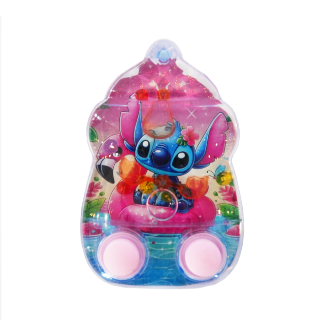 Jeu d'eau Stitch rose
