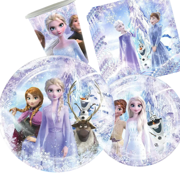 Kit vaisselle Reine des neiges