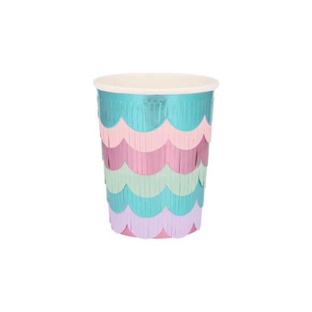 Gobelets à frange x8