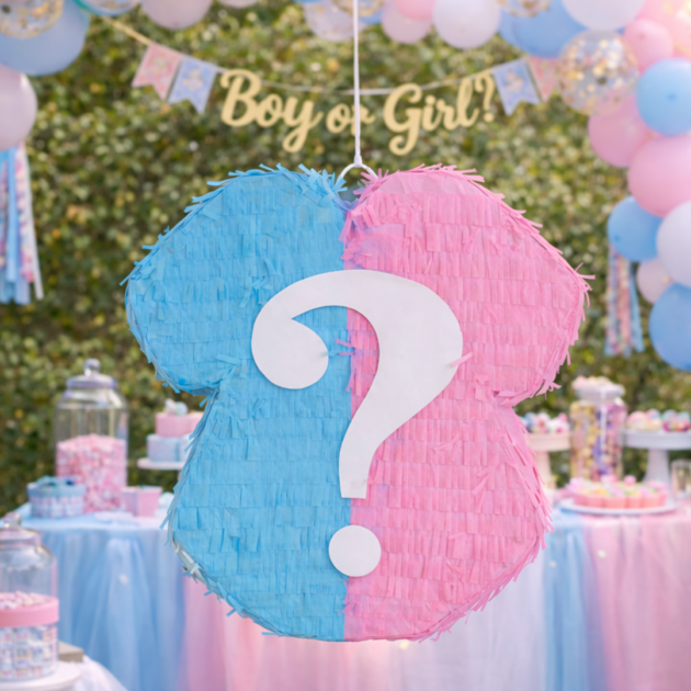 Pinata body Gender reveal