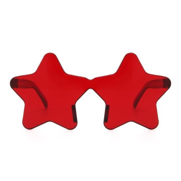 Lunette étoiles rouges