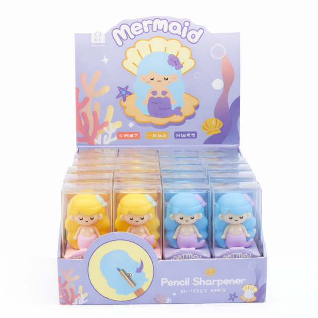 Taille-crayons sirènes x2
