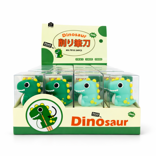 Tailles-crayons dinosaure x2